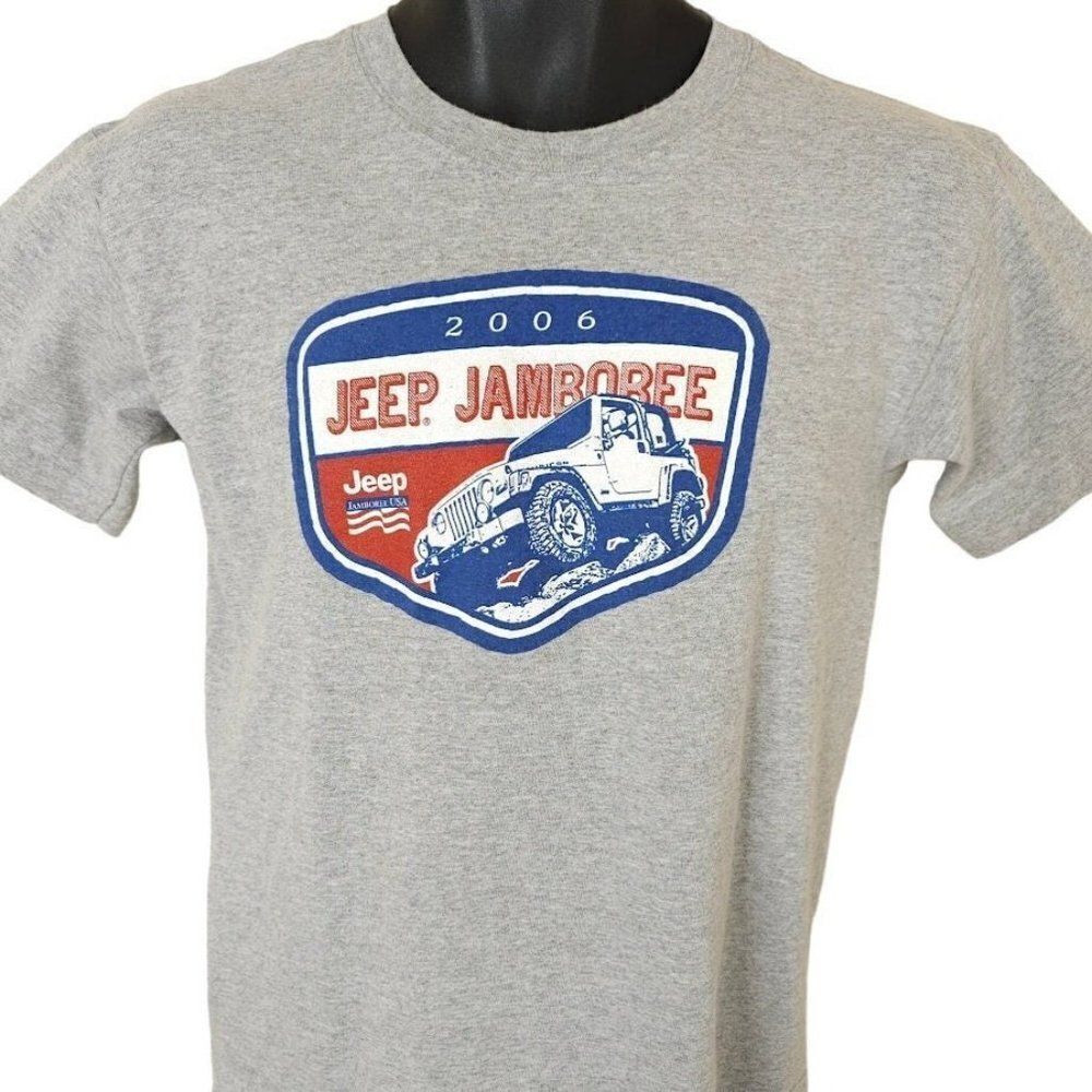 Jeep Jamboree T Shirt Mens Size XS Vintage Y2K 2006